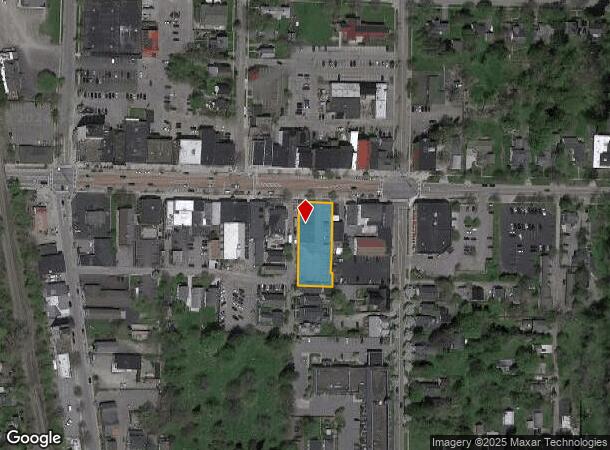  695 Main St, East Aurora, NY Parcel Map