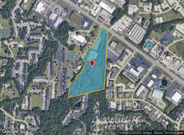  Dixie Hwy, Fairfield, OH Parcel Map