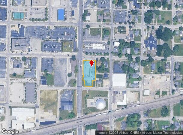  400 S Madison St, Muncie, IN Parcel Map