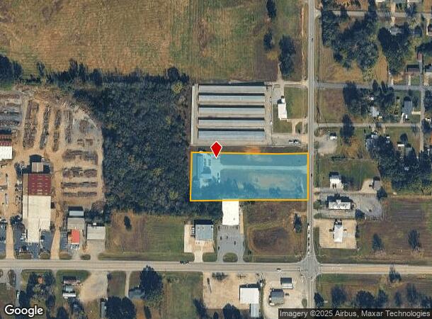 1205 N Main Ct, Beebe, AR Parcel Map