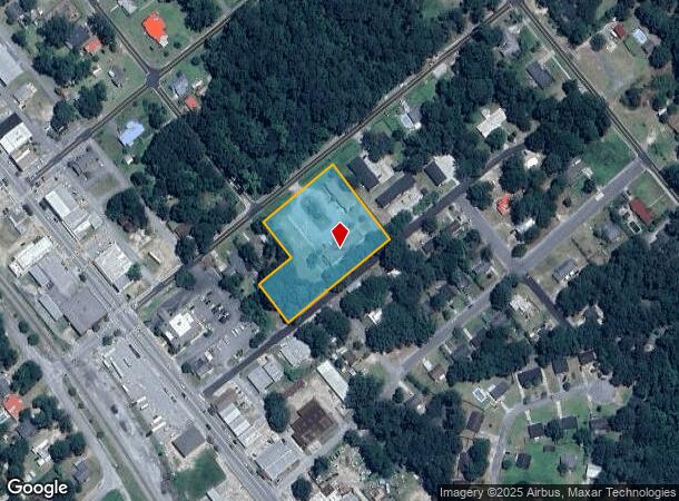  301 E 2Nd St, Springfield, GA Parcel Map