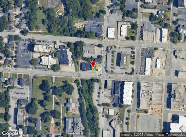 708 W Market St, Greensboro, NC Parcel Map