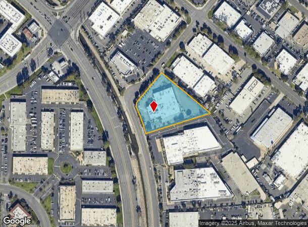 17550 Gillette Ave, Irvine, CA Parcel Map