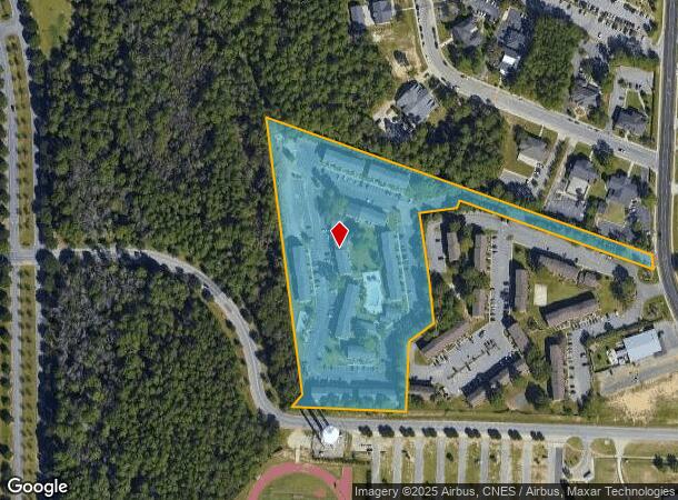  1818 Chandler Rd, Statesboro, GA Parcel Map