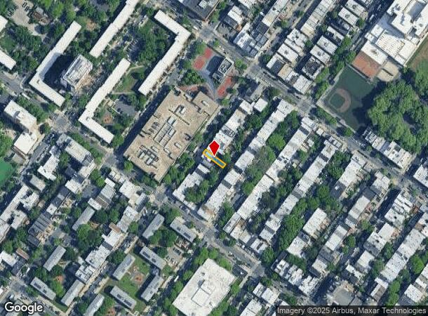  242 Palmetto St, Brooklyn, NY Parcel Map