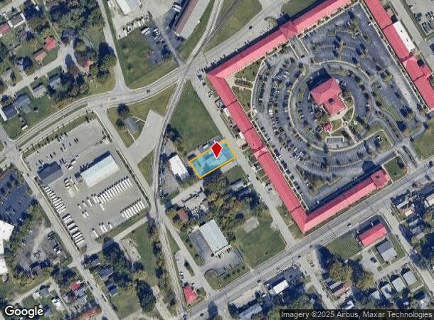  1101 Watt St, Jeffersonville, IN Parcel Map