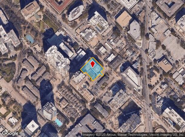  2927 Maple Ave, Dallas, TX Parcel Map
