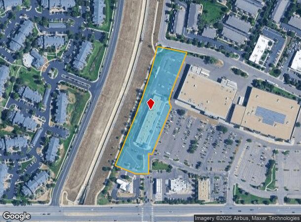  18121 E Hampden Ave, Aurora, CO Parcel Map