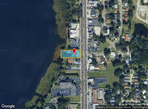 544 N Semoran Blvd, Orlando, FL Parcel Map