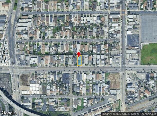 151 W Imperial Hwy, Los Angeles, CA Parcel Map