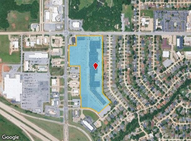  1101 Garth Brooks Blvd, Yukon, OK Parcel Map