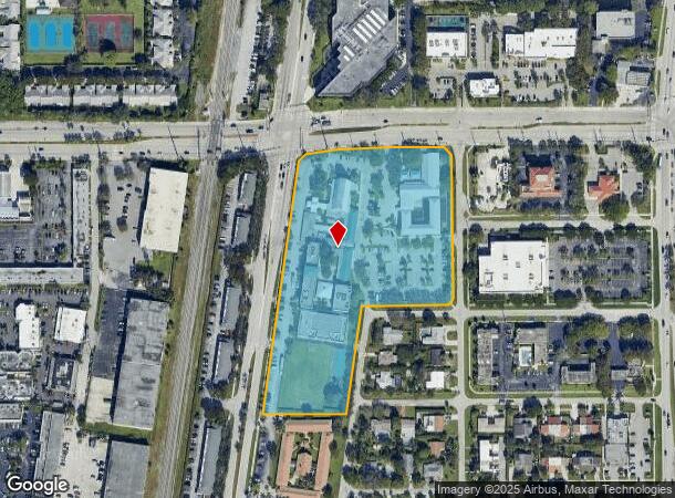 300 E Yamato Rd, Boca Raton, FL Parcel Map