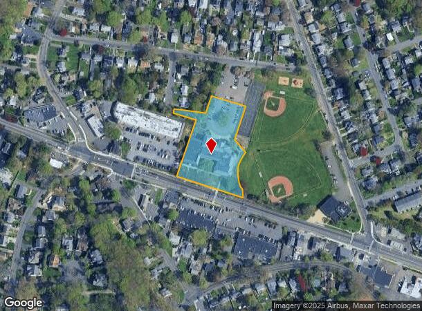  108 New Canaan Ave, Norwalk, CT Parcel Map