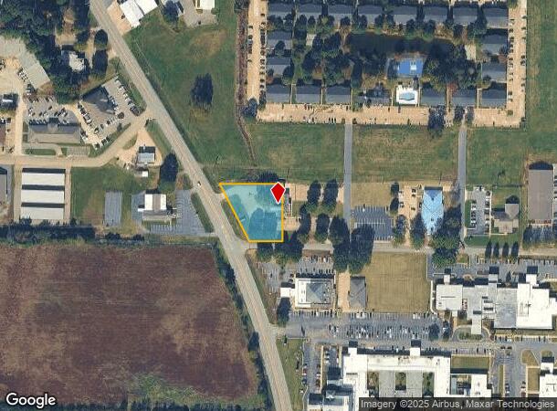 1118 S Main St, Searcy, AR Parcel Map