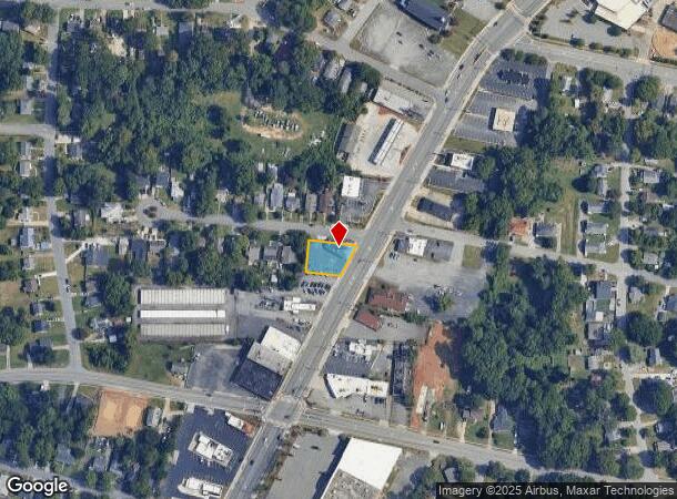  2600 W Gate City Blvd, Greensboro, NC Parcel Map