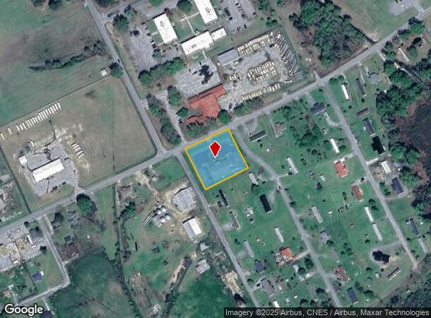  210 Throop St, Bennettsville, SC Parcel Map