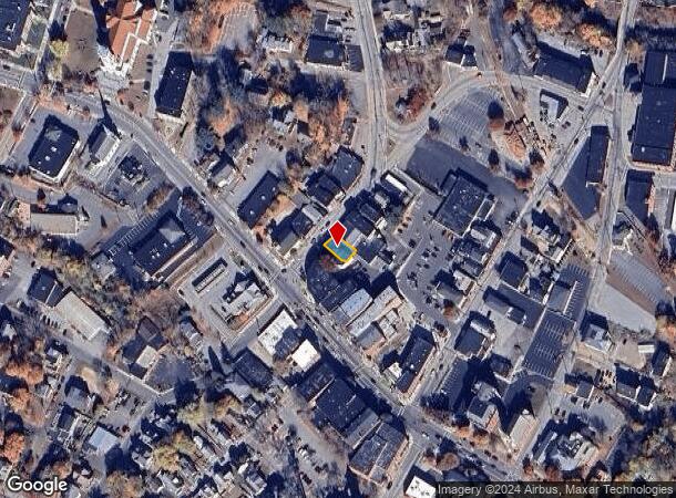  14 Hamilton St, Southbridge, MA Parcel Map