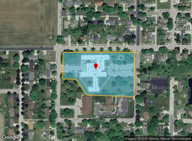 1510 Fremont St, Algoma, WI Parcel Map