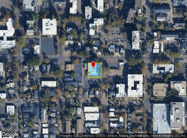  1122 Ferry Aly, Eugene, OR Parcel Map