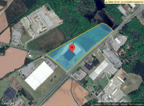  1350 Cunningham Rd, Kinston, NC Parcel Map