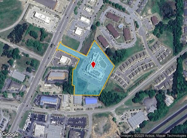 2061 S College St, Auburn, AL Parcel Map