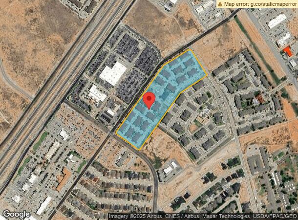  7650 Tres Hermanas Blvd, Odessa, TX Parcel Map