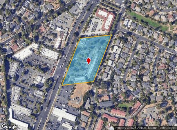  15466 Los Gatos Blvd, Los Gatos, CA Parcel Map