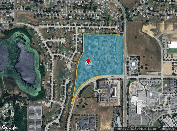  600 River Birch Ct, Clermont, FL Parcel Map