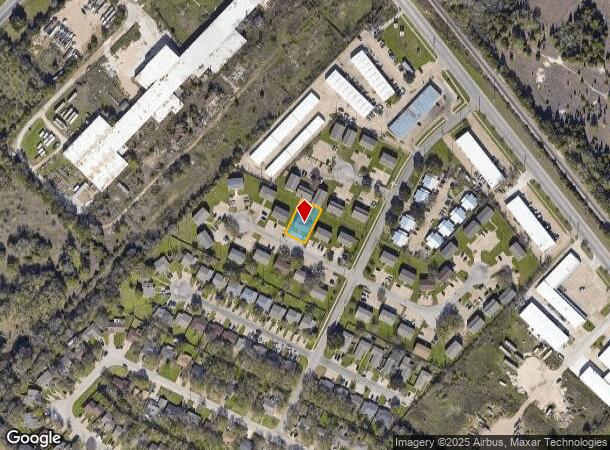 2707 Evergreen Cir, Bryan, TX Parcel Map