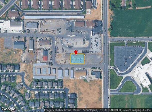 1702 W Alvey Dr, Mapleton, UT Parcel Map