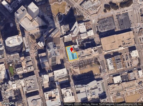 1900 Elm St, Dallas, TX Parcel Map