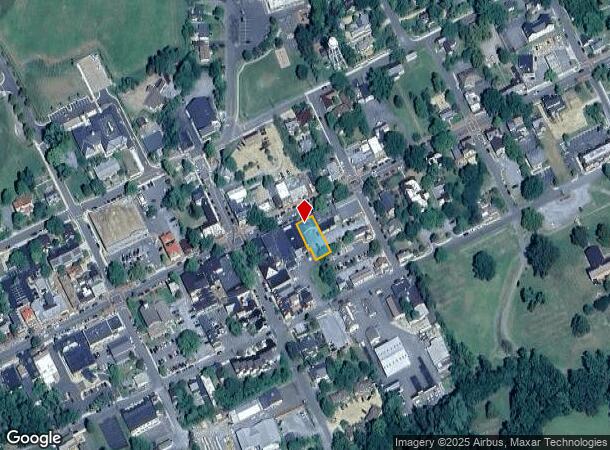  11 E Washington St, Middleburg, VA Parcel Map