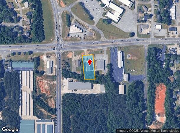  1519 Russell Pky, Warner Robins, GA Parcel Map