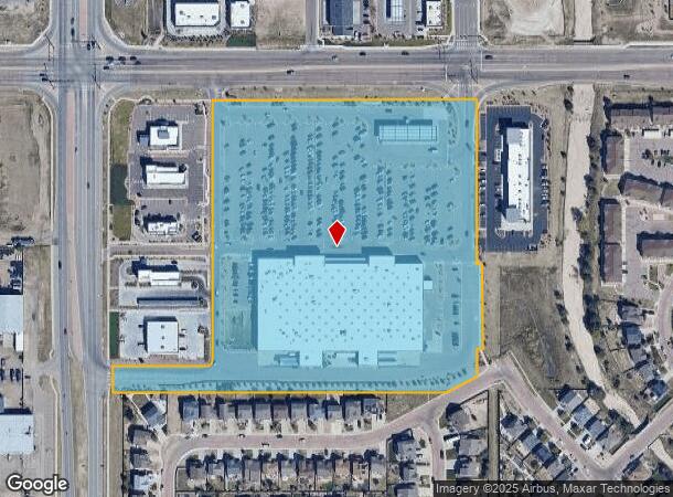  7915 Constitution Ave, Colorado Springs, CO Parcel Map