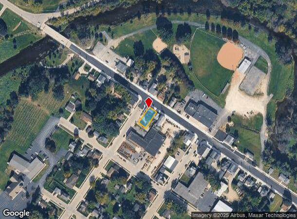 526 Franklin St, West Bend, WI Parcel Map