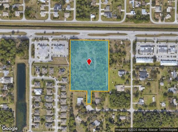 1909 Unknown, Palm Bay, FL Parcel Map