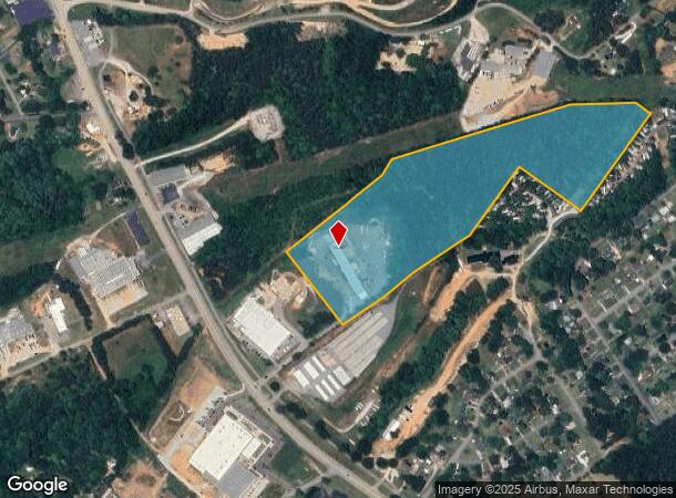 1006 Geer Hwy, Travelers Rest, SC Parcel Map