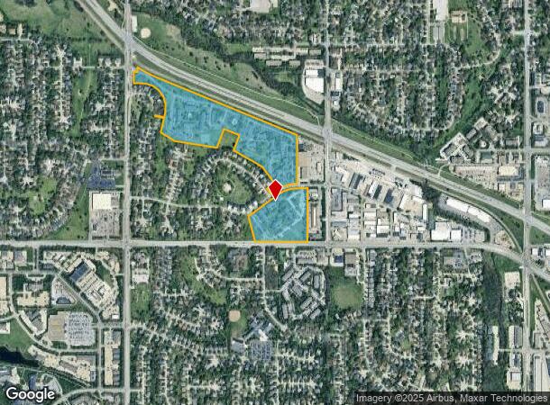 4600 Briarpark Dr, Lincoln, NE Parcel Map
