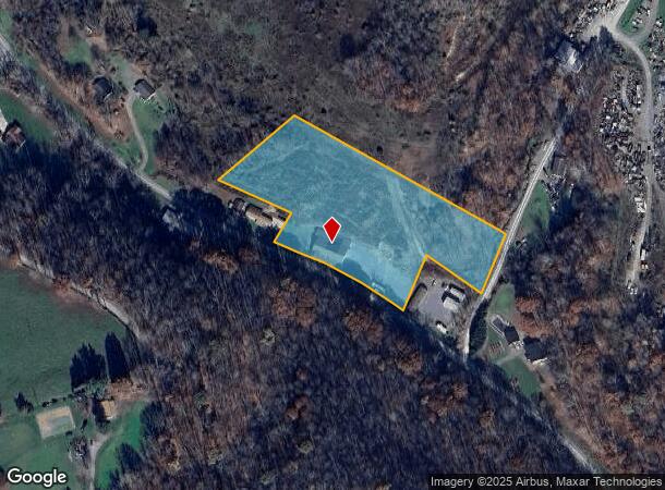 1386 Little Indian Creek Rd, Morgantown, WV Parcel Map