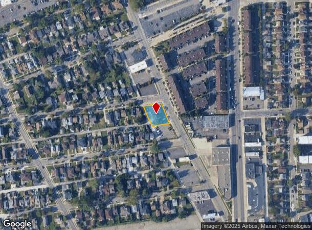  4241 Maple St, Dearborn, MI Parcel Map