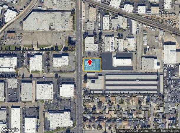 623 N Main St, Orange, CA Parcel Map