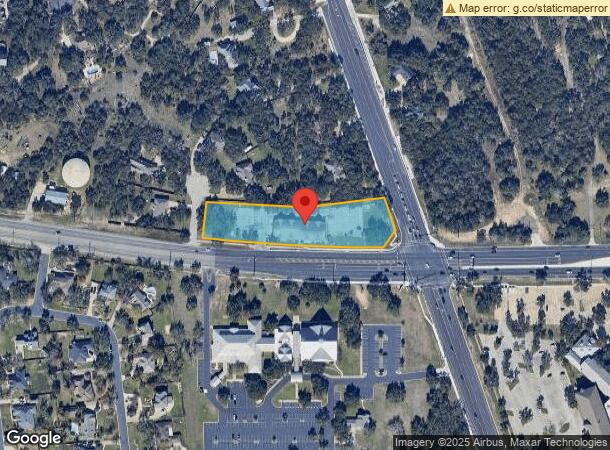  1500 W University Ave, Georgetown, TX Parcel Map