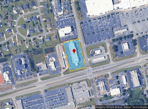  4000 Watson Blvd, Warner Robins, GA Parcel Map