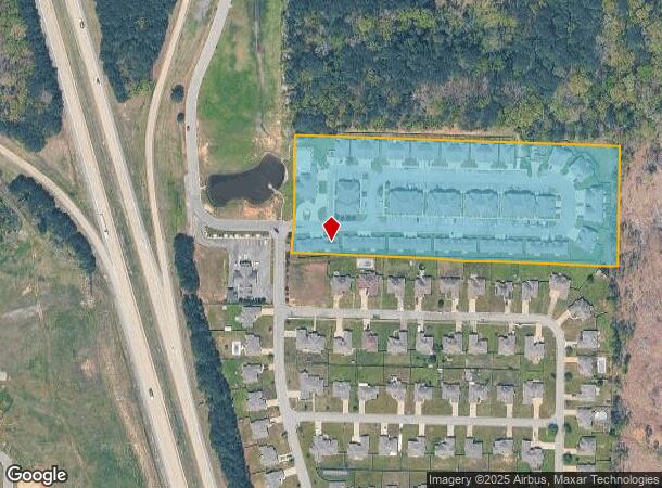 200 Sunset Pl, Redfield, AR Parcel Map
