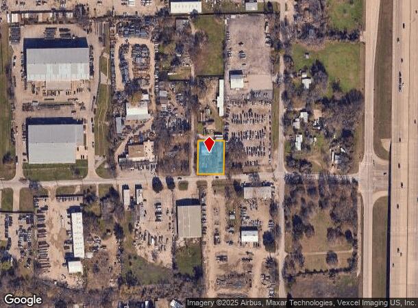 1218 W Shady Grove Rd, Grand Prairie, TX Parcel Map