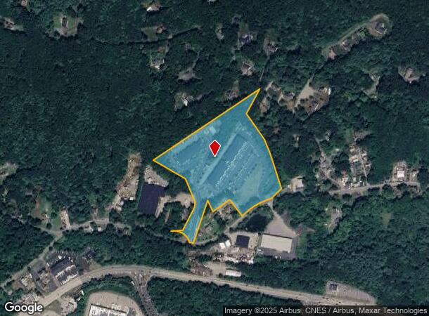  307 Central St, Hudson, MA Parcel Map