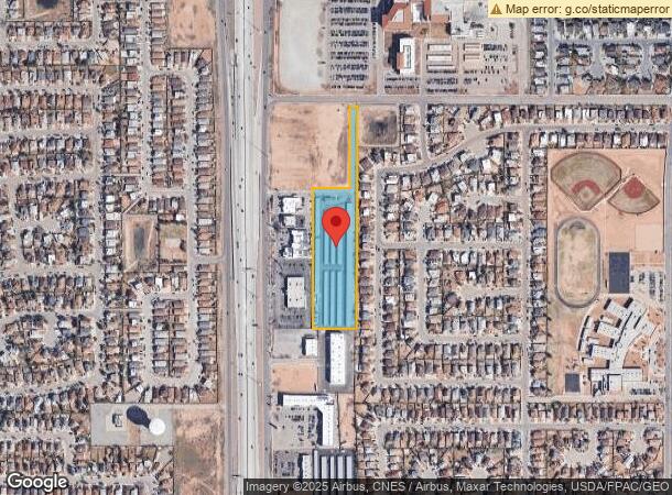  3070 Joe Battle Blvd, El Paso, TX Parcel Map