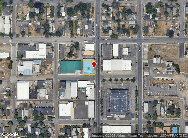  1405 N Ash St, Spokane, WA Parcel Map