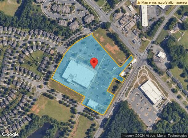  5706 Wyalong Dr, Charlotte, NC Parcel Map