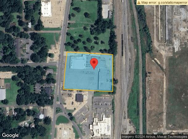  524 N Washington St, Bastrop, LA Parcel Map